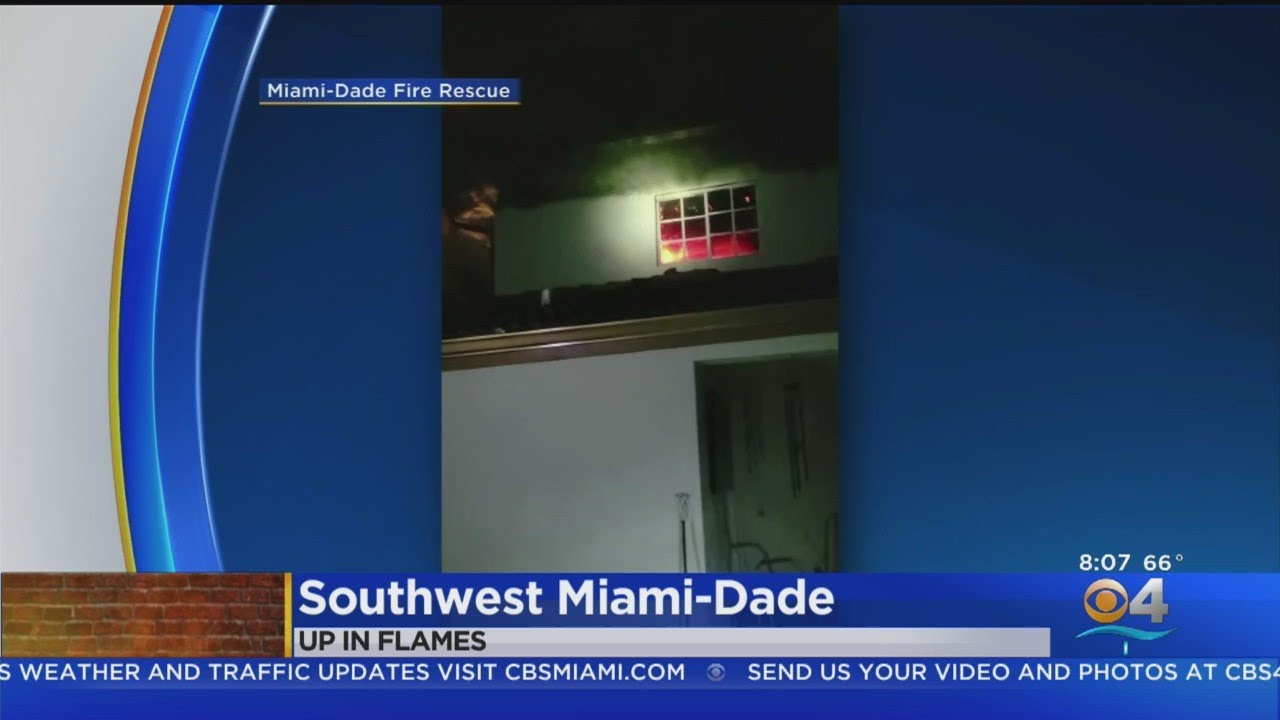 2-Alarm Fire At SW Miami-Dade Home - THE MIAMI METROPOLIS