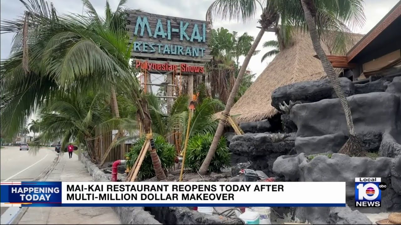 Fort Lauderdale’s historic MaiKai restaurant reopens! THE MIAMI