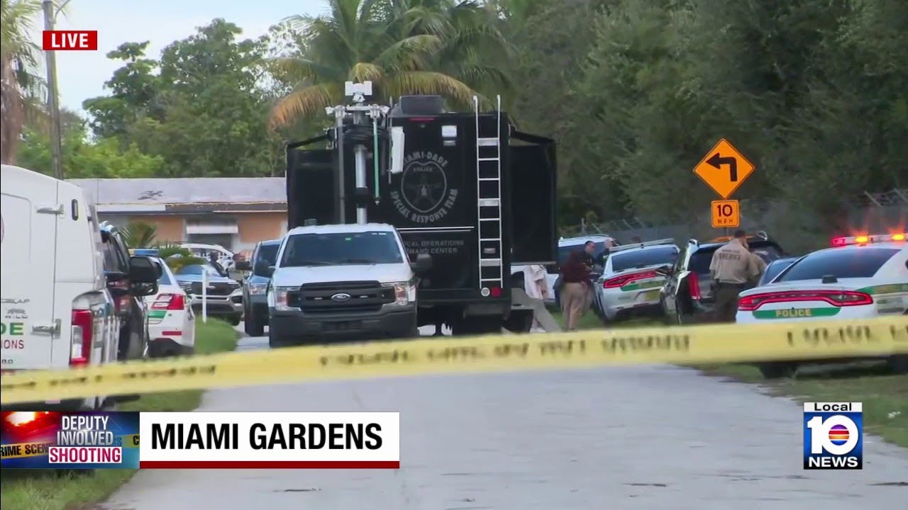 Deputy shoots double murder suspect in Miami Gardens - THE MIAMI METROPOLIS