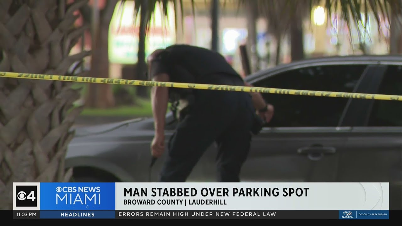 Man stabbed over parking spot dispute in Lauderhill - THE MIAMI METROPOLIS