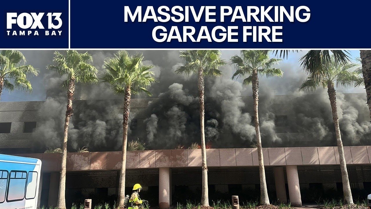 Florida hotel parking garage fire damages 10 cars | THE MIAMI METROPOLIS