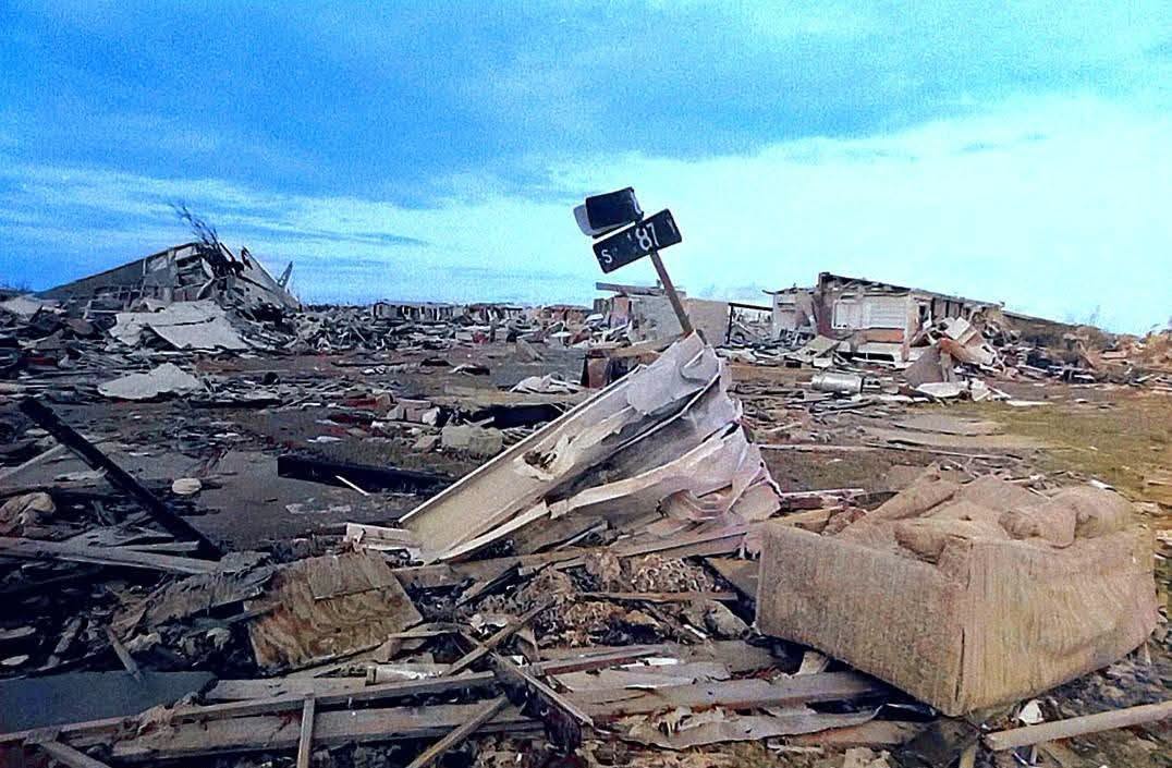 Hurricane Andrew damage in Cutler Ridge and South Dade