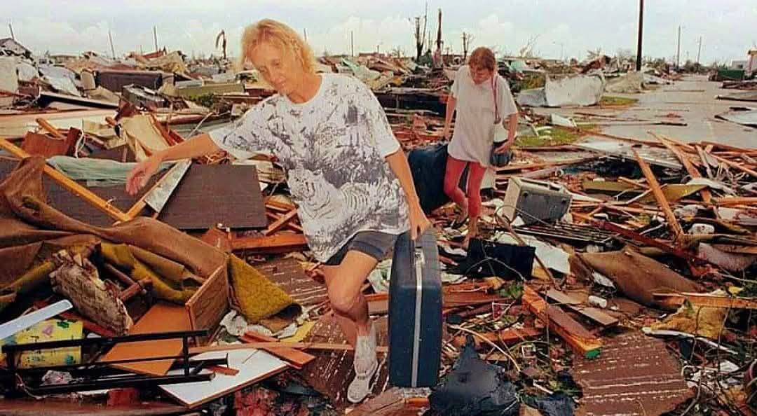 Hurricane Andrew damage in Cutler Ridge and South Dade
